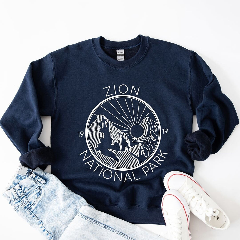 Zion National Park Graphic Sweatshirt