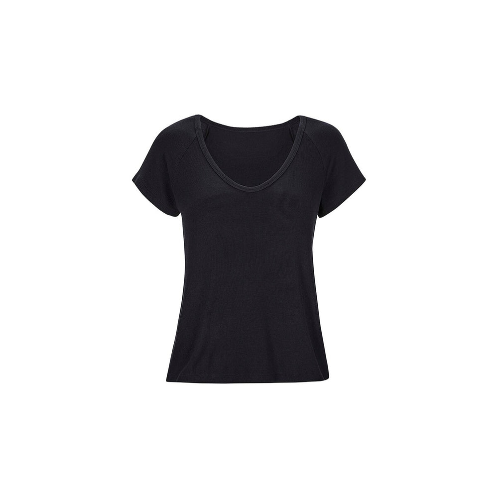 cabi Black Tranquil Tee