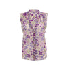 cabi Plum Floral Trifle Top