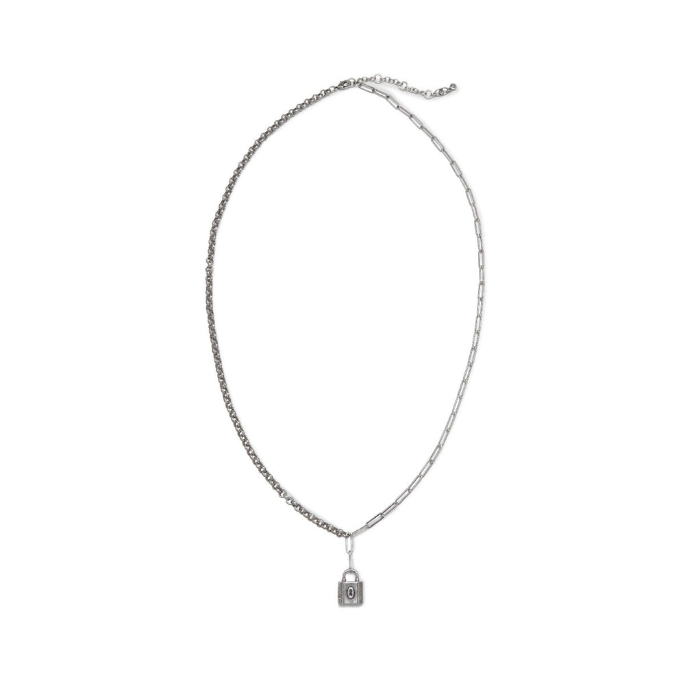 cabi Silver Lock-It Necklace